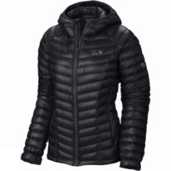 Mountain Hardwear Women's Ghost Whisperer Down Hooded Jacket Black
